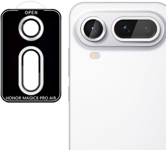 Honor Magic8 Pro Air 5g Kalebol No Flicker Ultra-thin Individual Camera Lens Tempered Glass Film Silver