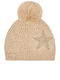 Kinder Beanie Gestrickt Beige