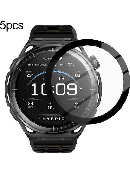 Amazfit Balance 3 5 Bucăți Pachet Pmma Composite Folie Protectoare Moale Pentru Ecran Cutie De Vânzare Cu Amănuntul Colorată