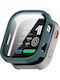 Amazfit Bip Max Tempered Film Integrated Pc Watch Protective Case Green