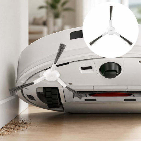Roboter-Staubsauger Zubehör für Xiaomi X10 Plus X20 Plus S20 S20 Plus S10 S10 Plus S10 Pro Graue Seitenbürste