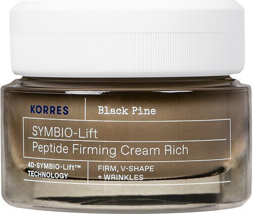 Korres Black Pine Symbio-Lift Rich Firming Face Day Cream with Peptides 40ml