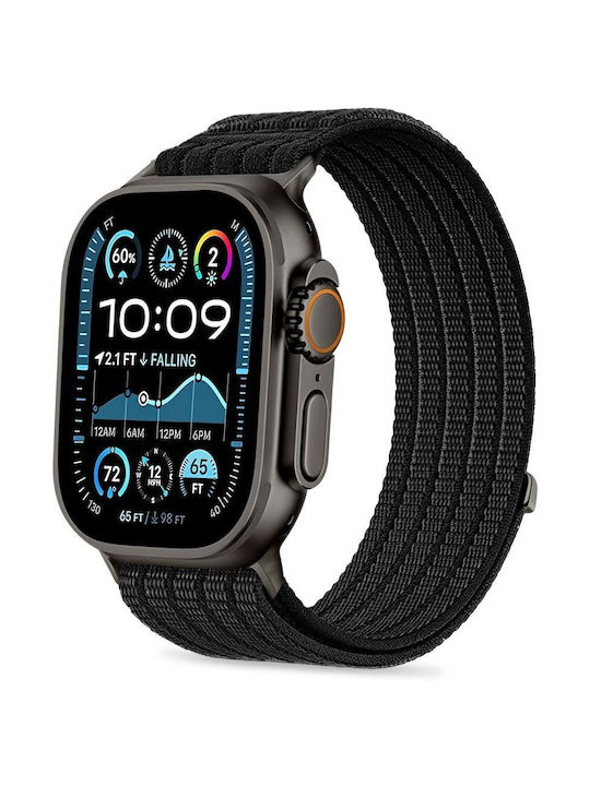 Tech-protect Nylon Sport Apple Watch 8 9 10 11 Se Ultra 44 45 46 49 Mm Black 5906302325443