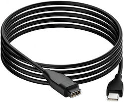 Καλώδιο Φόρτισης Coros Pace 3 Apex 2 Apex 2 Pro Θύρα Type-c Έξυπνο Ρολόι Μήκος 1m Μαύρο