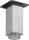 Import Hellas A111 Metallic Furniture Leg 3.8x3...