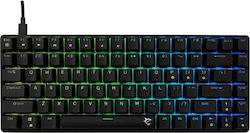 White Shark Hamachi - Yusya 5P Гейминг Механична Клавиатура 60% с Custom Blue Превключватели и RGB Осветление (Английски US)