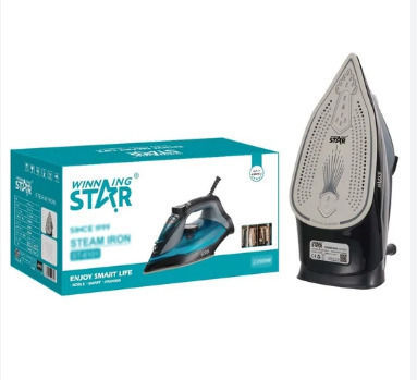 Winning Star Steam Iron 2200W with Ceramic Plate
