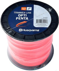 Husqvarna Opti Penta Brush Cutter Trimmer Line Length 240m and Thickness 2.4mm Husqvarna Opti Penta Brush Cutter Trimmer Line Length 240m and Thickness 2.4mm