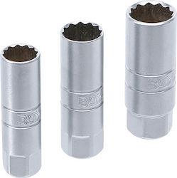 BGS Technic Priză Pneumatic Pătrat cu Gazdă Cadru 3/8" Diametru 14 / 16 / 18 / 3/8" / 10