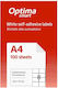 Optima Etichete Autoadezive A4 Rectangulare 105x70mm