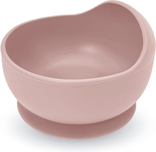 Bocioland Bol pentru copii din silicon roz