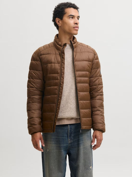 Jack & Jones Μπουφάν Puffer Brown