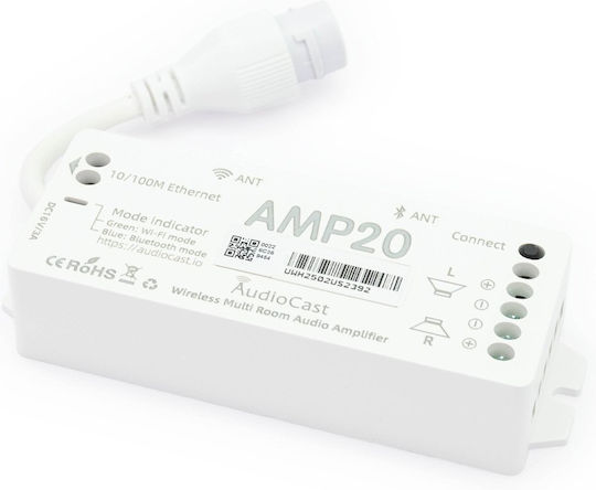 Ieast Audiocast Amp20 Wireless Multiroom Amp 2x20w