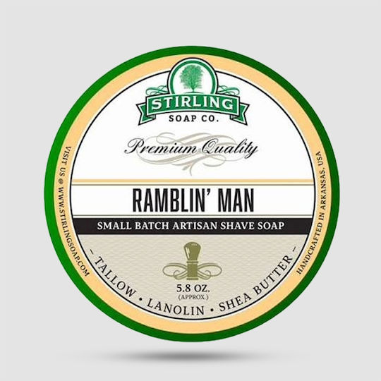 Stirling Soap Co. Сапун За Бръснене 165гр 170мл