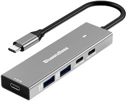 Blueendless USB Hub 10 Θυρών (USB-A) ZP840L