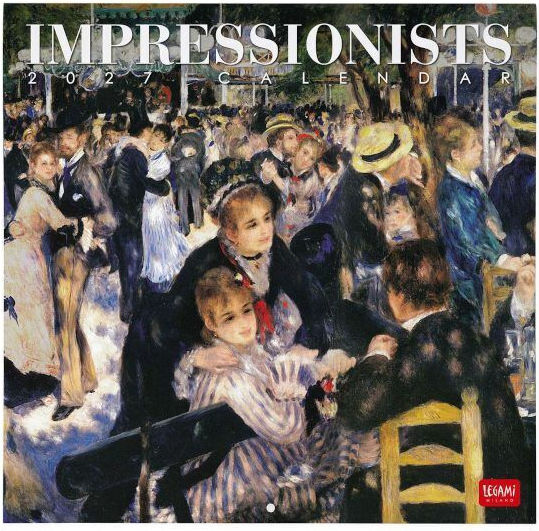 Legami Milano Impressionists Ημερήσιο Επιτοίχιο Ημερολόγιο 2027 29x30εκ.