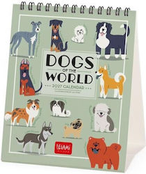 Legami Milano Dogs Ημερήσιο Επιτραπέζιο Ημερολό...