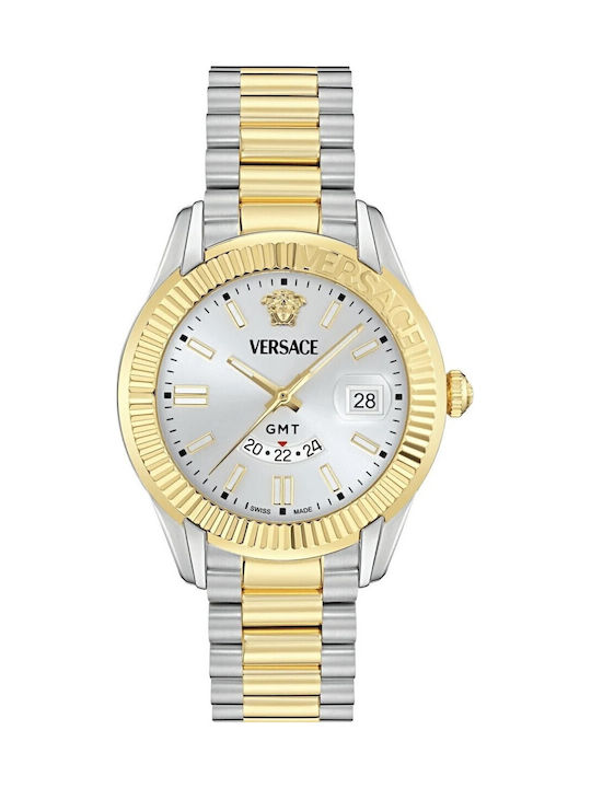 Versace Apodis Ανδρικό Ρολόι 41mm Μπαταρίας με ...
