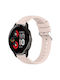 Garmin Venu 2 Plus Stripe Texture Silicone 20mm Watch Band Pink
