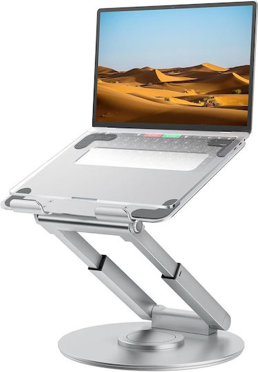 Tounee Stand de susținere pentru laptop până la 17" Argintiu B09Y8LN3GL