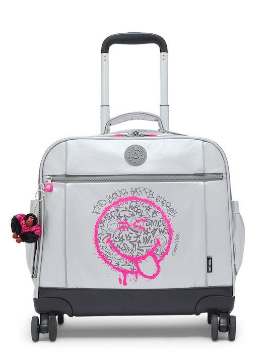 Kipling Happy Face Trolley Silber Kipling Happy Face Trolley Silber