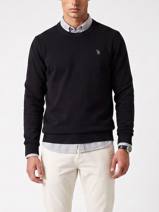 Langarm Schwarz Herrenbluse