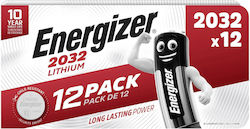 Energizer Cr2032 Lithium Batteries 12pcs