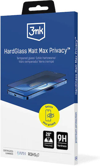3MK Privacy Mat Tempered Glass (Apple iPhone 18 Pro Max)
