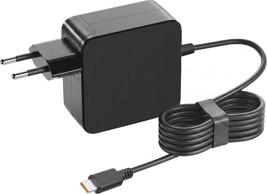 Avizar Încărcător de rețea USB-C 65W pentru laptop Lenovo Power Delivery Carcasă ignifugă Negru