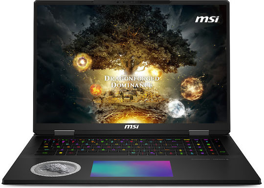 MSI Titan 18 HX Dragon Edition Draco Epic A2WJ 18" UHD 240Hz (Ultra 9-290HX/96GB/2TB SSD + 2TB SSD/GeForce RTX 5090/W11 Pro) (US Keyboard)