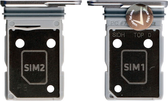 Samsung S26 Ultra 5g S948 Dual Sim Card Holder White Gh98-50690d Original Service Pack