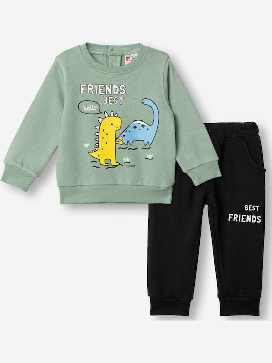 Funky Kinder Sweatpants Set Blau