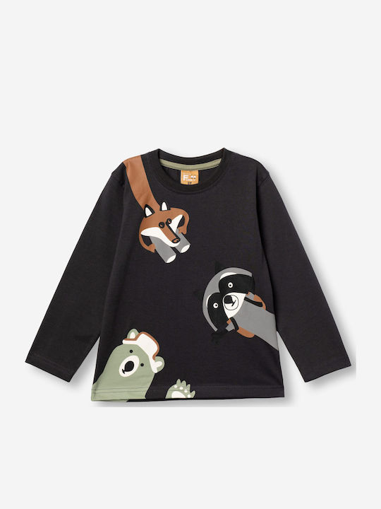 Funky Kids Shirt Grey