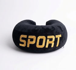 SPV Memory Foam Black Travel Pillow