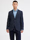 Sacou bărbătesc cu croială slim Dark Navy