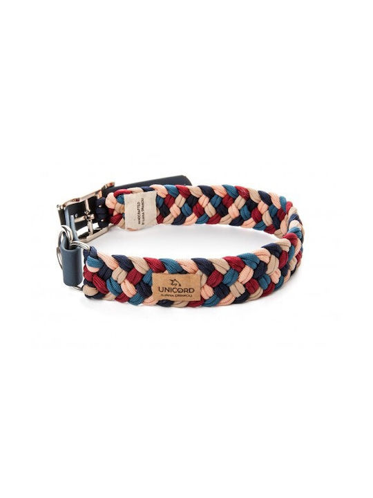 Unicord Handgemachtes Hundehalsband Halsband Farbe Party Blau 44-50cm L