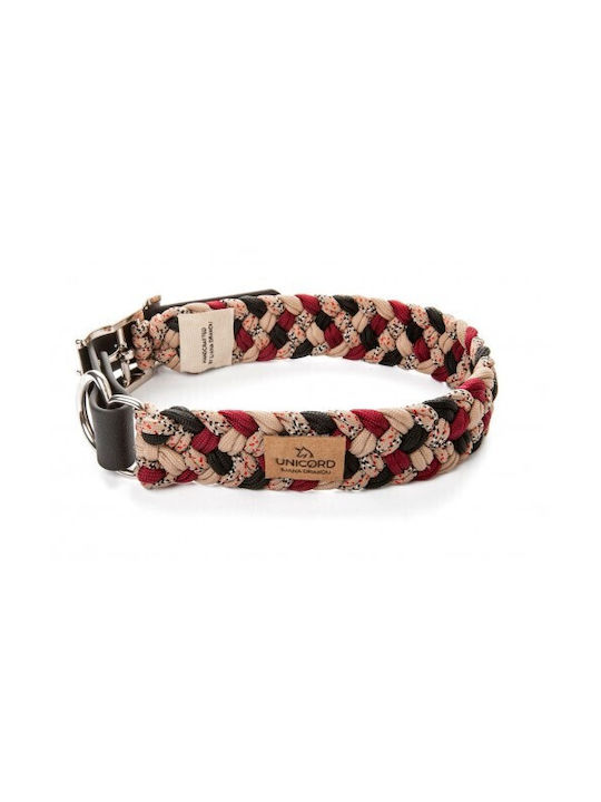 Unicord Handgemachtes Hundehalsband Halsband Party Braun 51-57cm XLarge