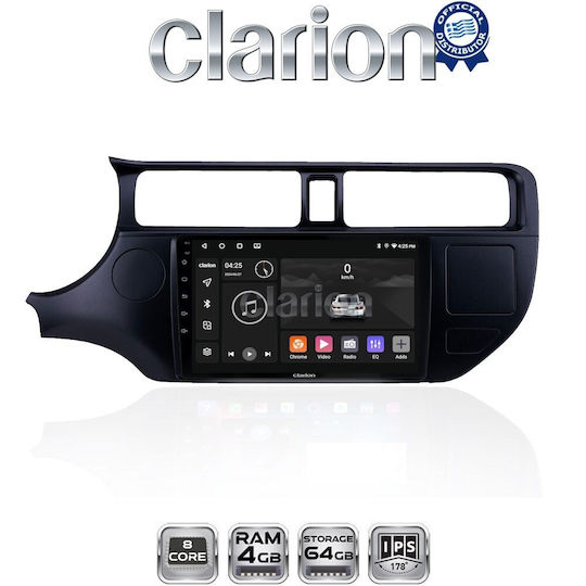 Clarion Gl52124 OEM Multimedia Car Audio System Kia Rio 2015 CarPlay Android Auto BT GPS WiFi GPRS