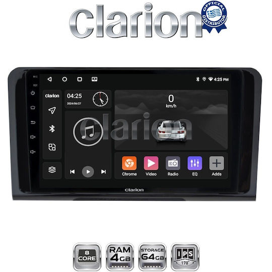 Clarion Gl52213 OEM Мултимедийна Екран Автомобилен Mercedes ML 2005>2011 CarPlay AndroidAuto BT GPS Wi-Fi GPRS