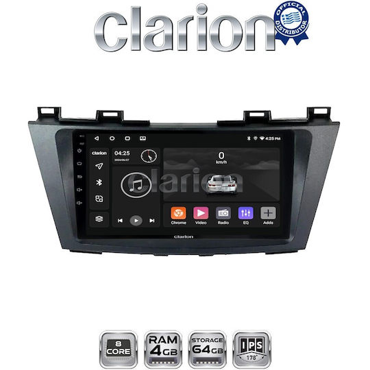 Clarion Gl52440 OEM Multimedia Car Audio System Mazda 5 2011> CarPlay Android Auto BT GPS Wi-Fi GPRS