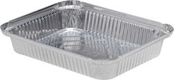 Aluminium Lebensmittelbehälter Parallelogramm (100 Stück)