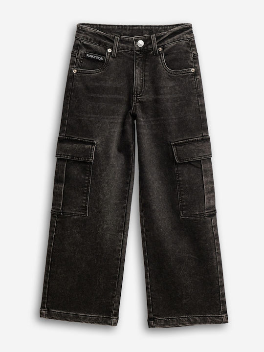 Kids' Jeans Trousers Black