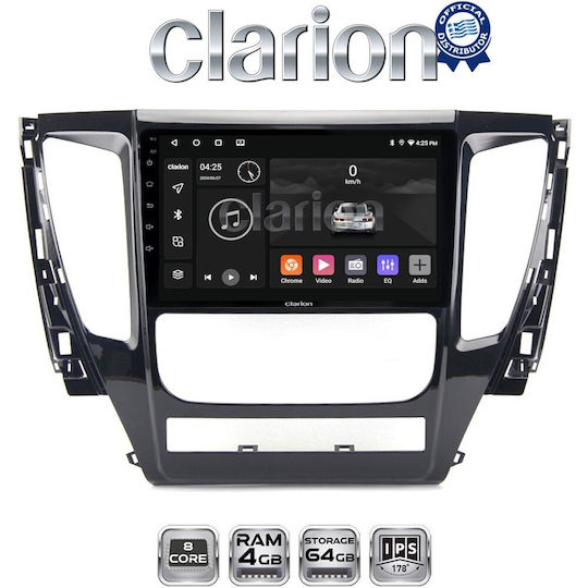 Clarion Gl52992 ОЕМ Мултимедийна Екран Автомобилни Аудио Системи Mitsubishi Pajero 2014> CarPlay AndroidAuto Bt Gps WiFi Gprs
