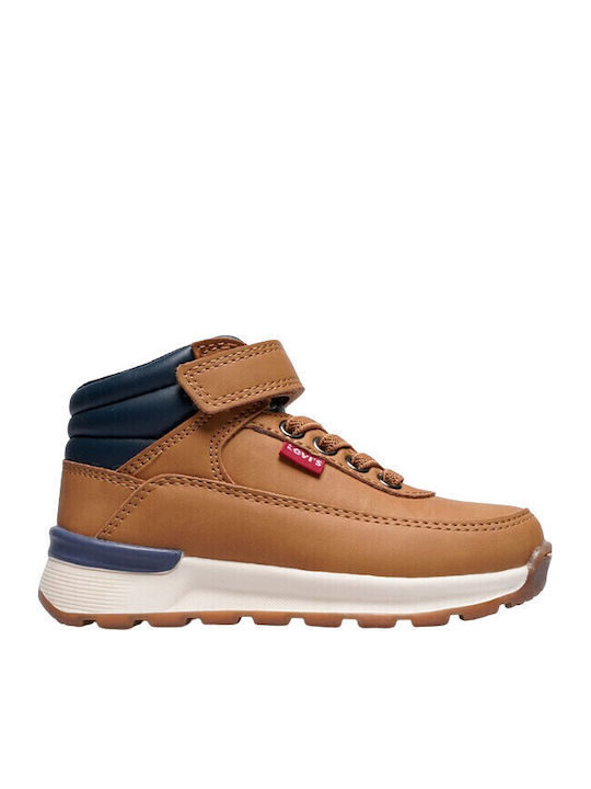 Levi's Kids Ankle Boots with Hook & Loop Closur...