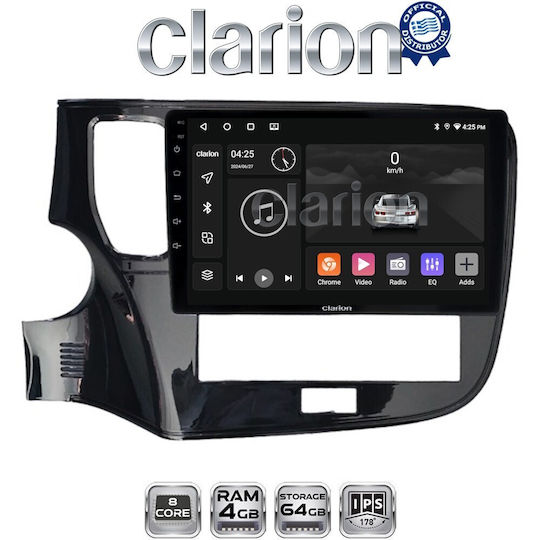 Clarion Gl52894 OEM Multimedia Car Audio System Mitsubishi Outlander 2020 CarPlay Android Auto BT GPS Wi-Fi GPRS