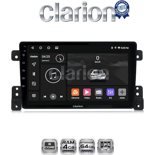 Clarion Gl52053 Oem Мултимедийна Екран Автомобилни Аудио Системи Suzuki G.vitara 2005>2015 CarPlay AndroidAuto Bt Gps Wifi Gprs