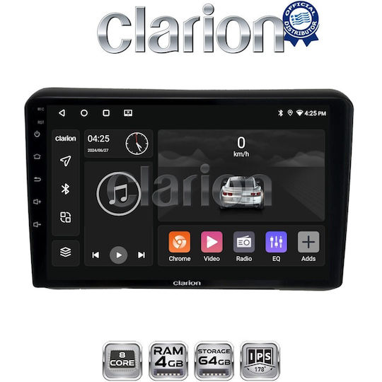 Clarion Gl52421 OEM Multimedia Car Audio System Honda HR-V 2015> CarPlay Android Auto BT GPS Wi-Fi GPRS