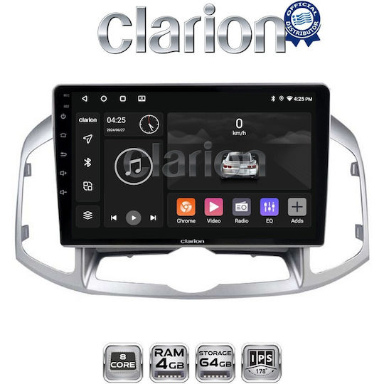 Clarion Gl52109 OEM Multimedia Auto-Audiosystem Chevrolet Captiva 2006 > 2018 Carplay Androidauto Bluetooth GPS Wi-Fi GPRS