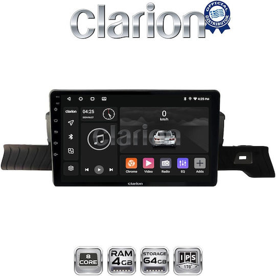 Clarion Gl52954 ОЕМ Мултимедийна Екран Автомобилна Система Citroen C3 2024 CarPlay AndroidAuto BT GPS Wi-Fi GPRS