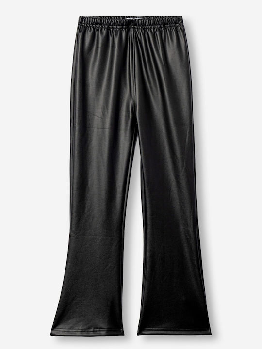 Kinderleggings Lang Schwarz